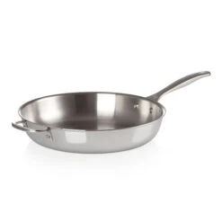 Le Creuset Stainless Steel Deep Fry Pan 7 Le Creuset Stainless Steel Deep Fry Pan -Le Creuset Store 12in ss deepfrypan 1