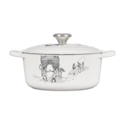 Le Creuset Harlem Toile De Jouy Signature Round Dutch Oven 16 Le Creuset Harlem Toile De Jouy Signature Round Dutch Oven -Le Creuset Store 21177248351430 2