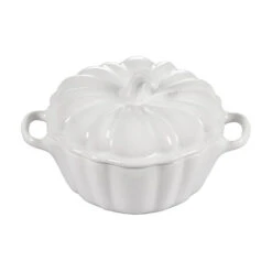 Le Creuset Pumpkin Mini Cocotte 17 Le Creuset Pumpkin Mini Cocotte -Le Creuset Store 230733 LCP X3037