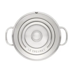 Le Creuset Signature Stainless Steel Shallow Casserole 10 Le Creuset Signature Stainless Steel Shallow Casserole -Le Creuset Store 54121024001191 3