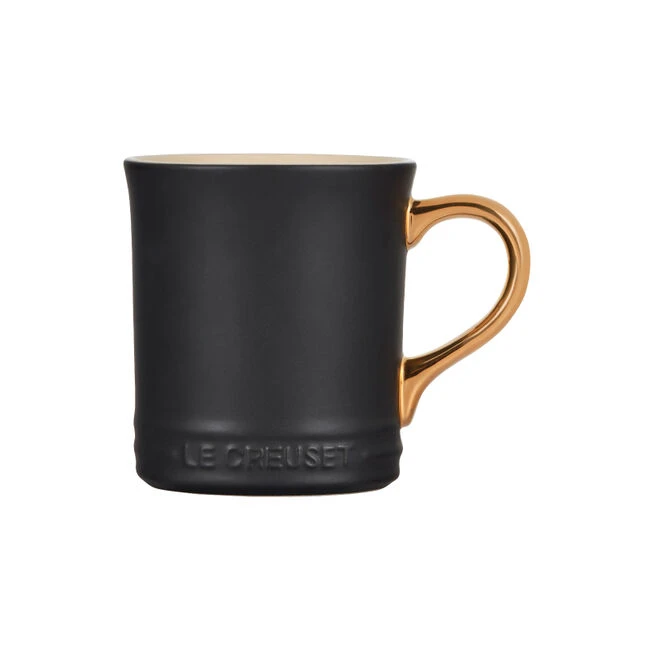 Le Creuset Vancouver Mug With Gold Handle 4 Le Creuset Vancouver Mug With Gold Handle - Image 2