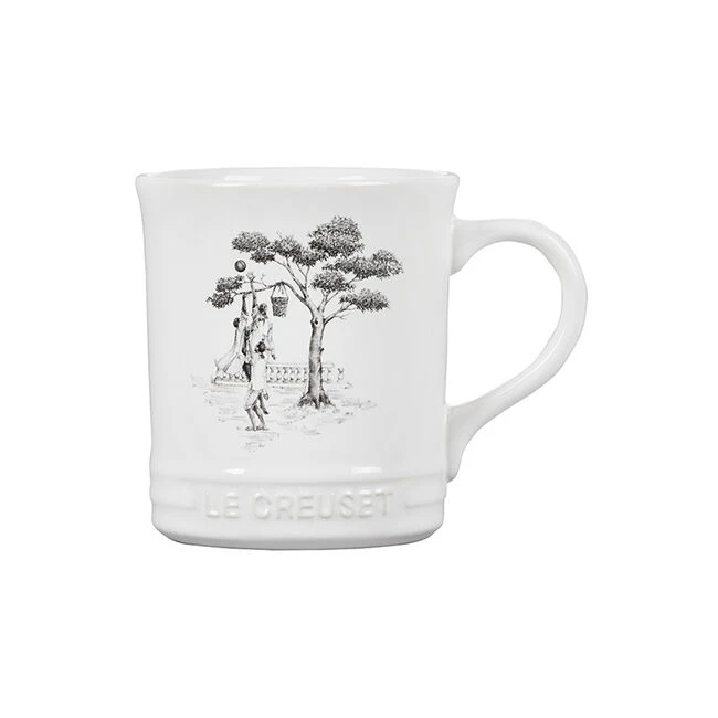 Le Creuset Harlem Toile De Jouy Mug - Basketball Players 3 Le Creuset Harlem Toile De Jouy Mug - Basketball Players