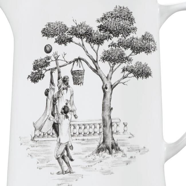 Le Creuset Harlem Toile De Jouy Pitcher 4 Le Creuset Harlem Toile De Jouy Pitcher - Image 2