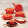 Le Creuset Signature Enameled Cast Iron 11-Piece Ultimate Cookware Set 1 Le Creuset Signature Enameled Cast Iron 11-Piece Ultimate Cookware Set -Le Creuset Store ECOM1901 new g1