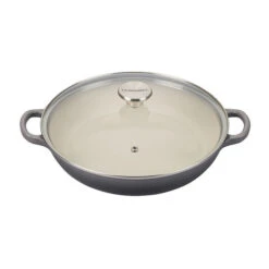 Le Creuset Traditional Braiser With Glass Lid 14 Le Creuset Traditional Braiser With Glass Lid -Le Creuset Store L2732 267F