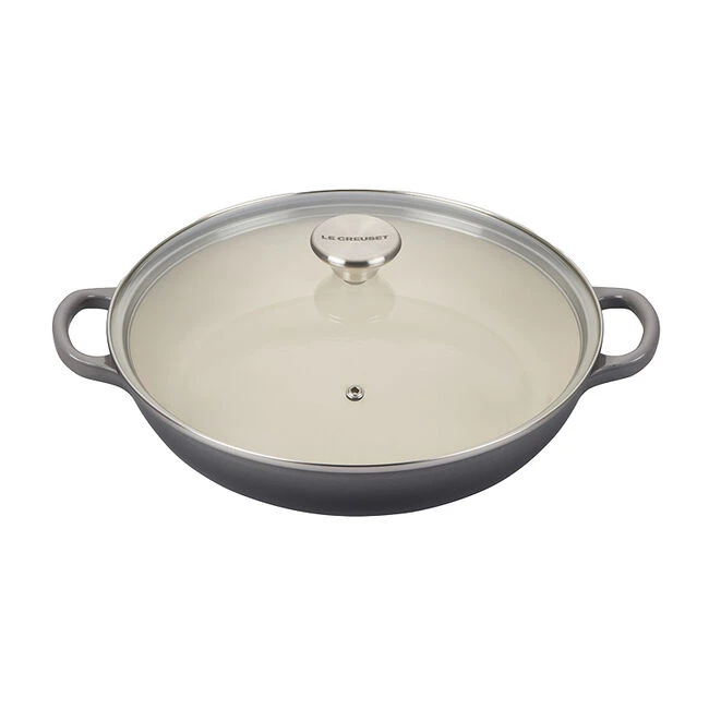 Le Creuset Traditional Braiser With Glass Lid 6 Le Creuset Traditional Braiser With Glass Lid - Image 4