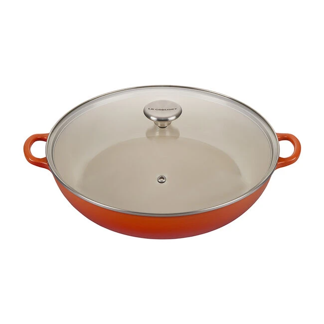 Le Creuset Traditional Braiser With Glass Lid 7 Le Creuset Traditional Braiser With Glass Lid - Image 5