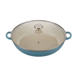 Le Creuset Traditional Braiser With Glass Lid 16 Le Creuset Traditional Braiser With Glass Lid -Le Creuset Store L2732 324T