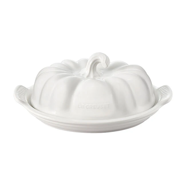 Le Creuset Pumpkin Butter Dish 7 Le Creuset Pumpkin Butter Dish - Image 5