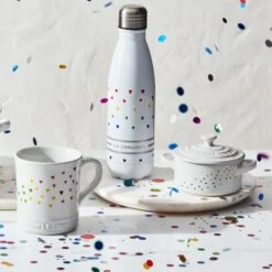 Le Creuset L'OVEn Collection Hydration Bottle 10 Le Creuset L'OVEn Collection Hydration Bottle -Le Creuset Store LOVEnCollectionConfetti RET lpr 1