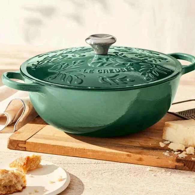 Le Creuset Olive Branch Collection Signature Chef's Oven 3 Le Creuset Olive Branch Collection Signature Chef's Oven