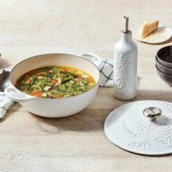 Le Creuset Olive Branch Collection Signature Chef's Oven 12 Le Creuset Olive Branch Collection Signature Chef's Oven -Le Creuset Store LS2514 28MWOBSS g2