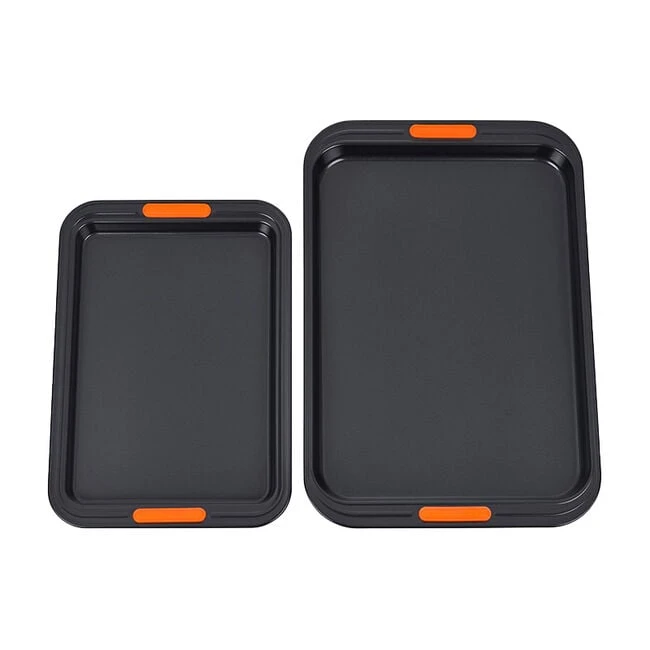 Le Creuset Nonstick Metal Bakeware 2-Piece Sheet Pan Set 4 Le Creuset Nonstick Metal Bakeware 2-Piece Sheet Pan Set - Image 2