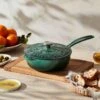 Le Creuset Olive Branch Collection Saucier 1 Le Creuset Olive Branch Collection Saucier -Le Creuset Store OliveBranchSaucier g1 lpr