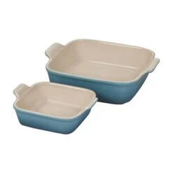 Le Creuset Heritage 2-Piece Square Baking Dish Set -Le Creuset Store PG0800S2 3517