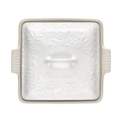 Le Creuset Olive Branch Collection Heritage Square Casserole -Le Creuset Store PG08053AOB 23MW 3