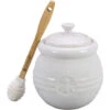 Le Creuset Honey Pot With Silicone Dipper 2 Le Creuset Honey Pot With Silicone Dipper -Le Creuset Store PG1015 1016