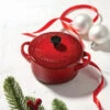Le Creuset Holly Mini Cocotte 2 Le Creuset Holly Mini Cocotte -Le Creuset Store PG1160BKH 0867 g1