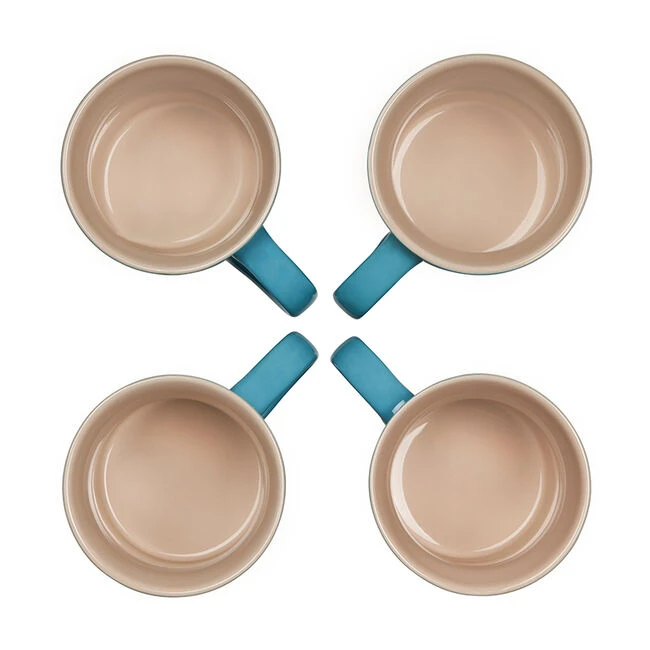 Le Creuset Mugs, Set Of 4 8 Le Creuset Mugs, Set Of 4 - Image 6