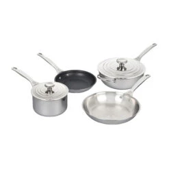 Le Creuset Signature Stainless Steel 6-Piece Cookware Set