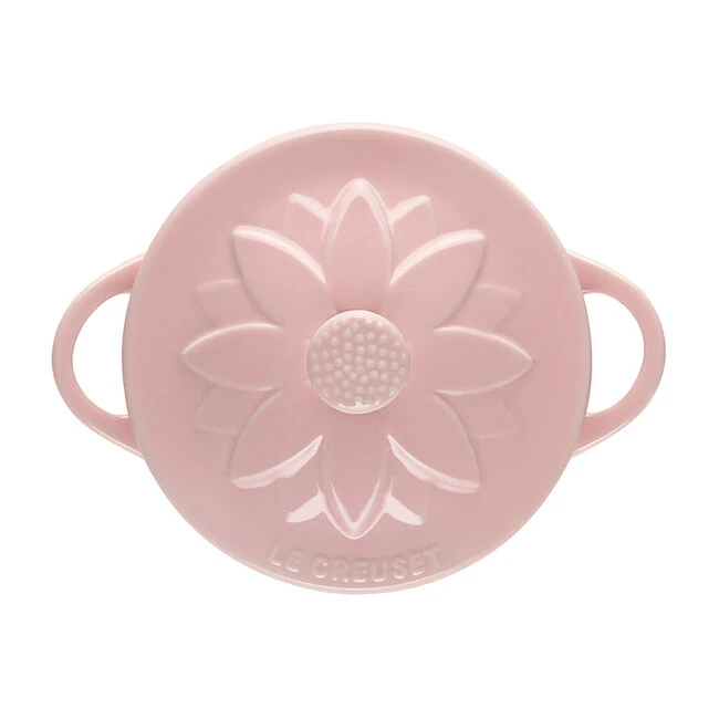 Le Creuset Mini Cocotte With Flower Lid 6 Le Creuset Mini Cocotte With Flower Lid - Image 4