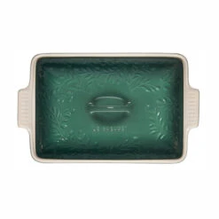 Le Creuset Olive Branch Collection Heritage Rectangular Casserole 18 Le Creuset Olive Branch Collection Heritage Rectangular Casserole -Le Creuset Store RS17134 PG07053AOB 33795 3 LPR