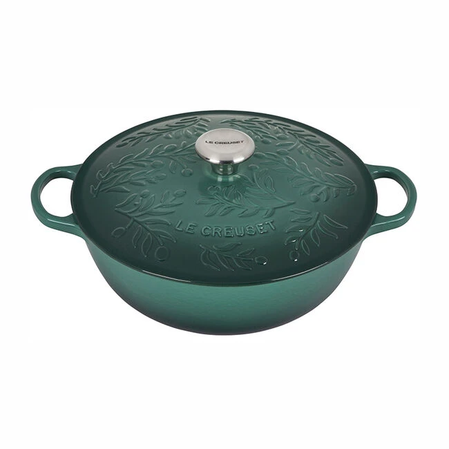 Le Creuset Olive Branch Collection Signature Chef's Oven 7 Le Creuset Olive Branch Collection Signature Chef's Oven - Image 5