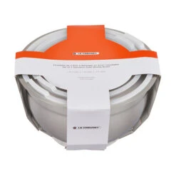 Le Creuset Stainless Steel Mixing Bowls With Lids, Set Of 3 16 Le Creuset Stainless Steel Mixing Bowls With Lids, Set Of 3 -Le Creuset Store RS18025 220813 LCP ex4308 lpr