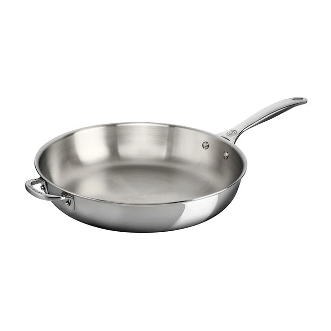 Le Creuset Stainless Steel Deep Fry Pan 3 Le Creuset Stainless Steel Deep Fry Pan