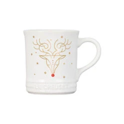 Le Creuset Noël Collection Mug 18 Le Creuset Noël Collection Mug -Le Creuset Store ReindeerFace 2
