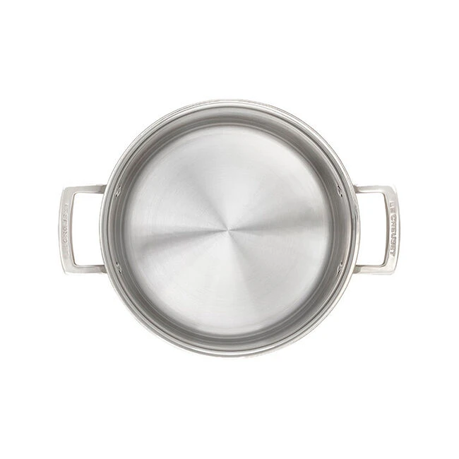 Le Creuset Classic Stainless Steel Stockpot With Lid 5 Le Creuset Classic Stainless Steel Stockpot With Lid - Image 3