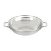 Le Creuset Classic Stainless Steel Wok With Glass Lid 2 Le Creuset Classic Stainless Steel Wok With Glass Lid -Le Creuset Store SSC5500 30 lpr