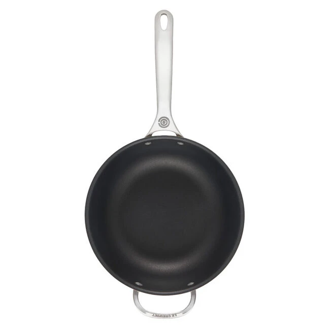 Le Creuset Nonstick Stainless Steel Saucier Pan 5 Le Creuset Nonstick Stainless Steel Saucier Pan - Image 3
