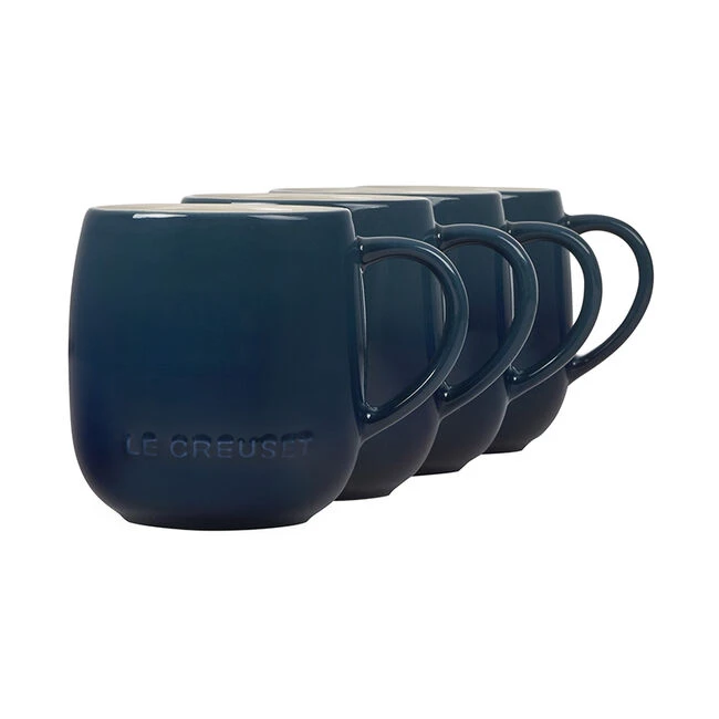 Le Creuset Heritage Mugs, Set Of 4 3 Le Creuset Heritage Mugs, Set Of 4