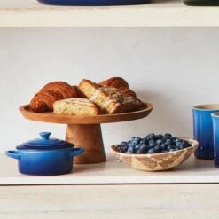 Le Creuset Mini Round Cocotte -Le Creuset Store azure mini cocotte g1