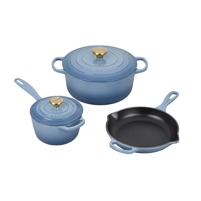 Le Creuset Signature Enameled Cast Iron 5-Piece Cookware Set 7 Le Creuset Signature Enameled Cast Iron 5-Piece Cookware Set - Image 5