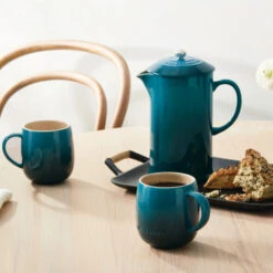 Le Creuset French Press 21 Le Creuset French Press -Le Creuset Store deep teal g9