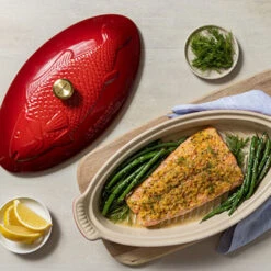 Le Creuset Fish Baker -Le Creuset Store fish baker g1