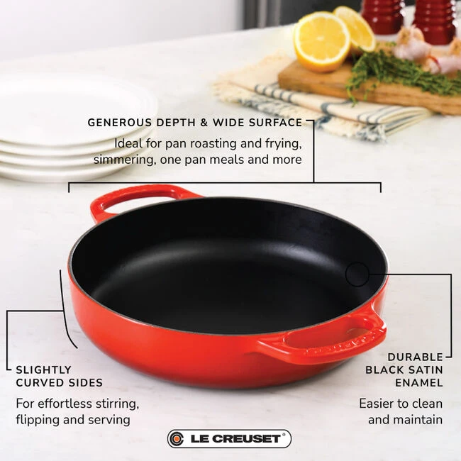 Le Creuset Signature Everyday Pan 4 Le Creuset Signature Everyday Pan - Image 2