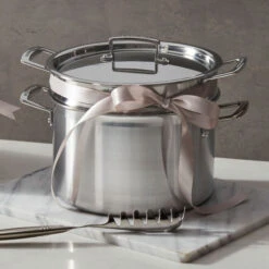 Le Creuset Classic Stainless Steel Pasta Pot With Colander Insert