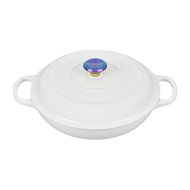 Le Creuset Braiser With Iridescent Knob 5 Le Creuset Braiser With Iridescent Knob - Image 3