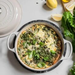 Le Creuset Braiser -Le Creuset Store meringue braiser g05