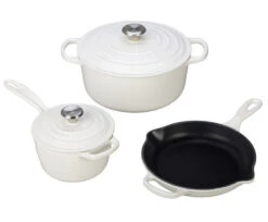 Le Creuset Signature Enameled Cast Iron 5-Piece Cookware Set 15 Le Creuset Signature Enameled Cast Iron 5-Piece Cookware Set -Le Creuset Store ms1605 16ss