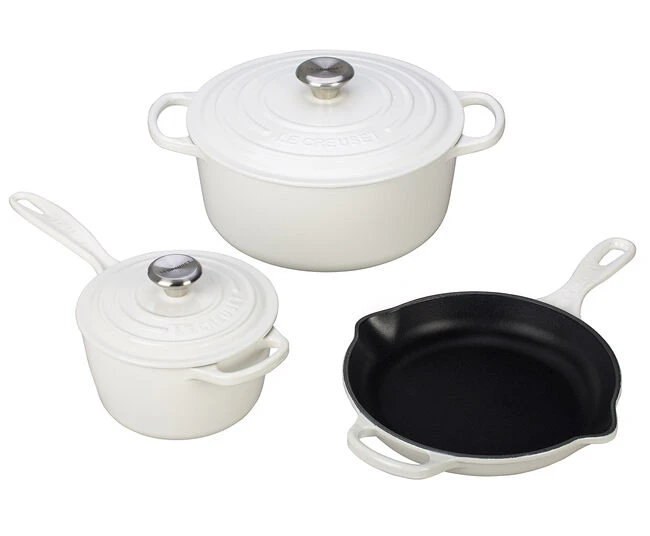 Le Creuset Signature Enameled Cast Iron 5-Piece Cookware Set 9 Le Creuset Signature Enameled Cast Iron 5-Piece Cookware Set - Image 7