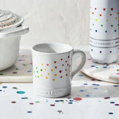 Le Creuset L'OVEn Collection Mug -Le Creuset Store mug LOVEnCollectionConfetti RET lpr 02