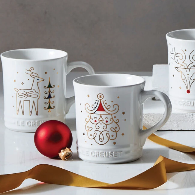 Le Creuset Noël Collection Mug 3 Le Creuset Noël Collection Mug
