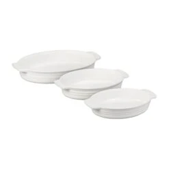 Le Creuset Classic 3-Piece Oval Baking Dish Set 10 Le Creuset Classic 3-Piece Oval Baking Dish Set -Le Creuset Store pg7943 0316