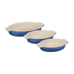 Le Creuset Classic 3-Piece Oval Baking Dish Set 11 Le Creuset Classic 3-Piece Oval Baking Dish Set -Le Creuset Store pg7943 0359