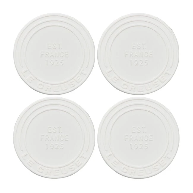 Le Creuset Silicone Coaster Set 4 Le Creuset Silicone Coaster Set - Image 2