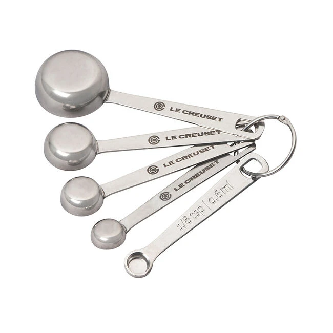 Le Creuset Stainless Steel Measuring Spoons 4 Le Creuset Stainless Steel Measuring Spoons - Image 2